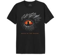 House Of the Dragon Mehoftdts002 T-Shirt, Nero, S Uomo