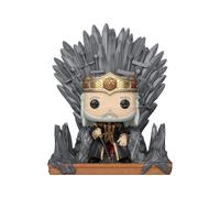 Funko Pop Deluxe Il Trono di Spade: La Casata del Drago Viserys sul Trono di Spade