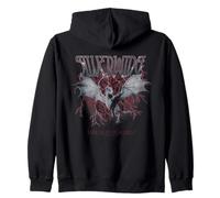 House of The Dragon Silverwing Metal Band Tee Felpa con Cappuccio