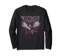 House of The Dragon Silverwing Metal Band Tee Maglia a Manica