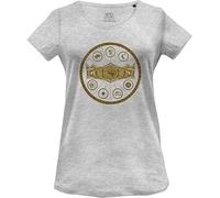 House Of the Dragon Wohoftdts004 T-Shirt, Grigio Melange, L Donna