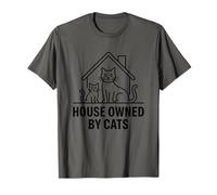 House Owned By Cats Maglietta