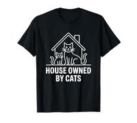 House Owned By Cats Maglietta