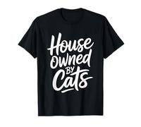 House Owned By Cats Maglietta