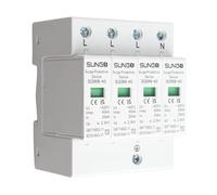 House Surge Protector 4P 40KA, Protezione da sovratensione Scaricatore di Bassa Tensione Montaggio su Guida DIN per La Protezione Contro i Fulmini