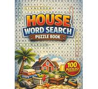 House Search Word Puzzle Book: A Relaxing Puzzle Journey Through the House | Brain-Boosting Word Searches for Home Explorers