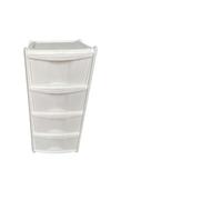 CASSETTIERA VULCANO 4 CASSETTI Cm 38x38xH.80 COLORE BIANCO