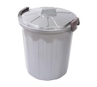 House&Style PATTUMIERA BIDO' 80lt Silver 7971, Come da Foto