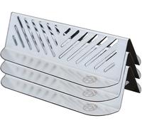 House Village Tostapane per Panini da Hot Dog - Accessorio per Griglia, Confezione da 3