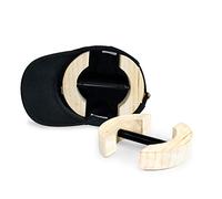 Houseables Cappello barella, Taglia Unica, in Legno, Resistente, Regolabile Sizer Jack, per Cowboy, Baseball, UP Paglia, Fitted Berretto Berretto, Feltro, Ovale, Fedora Cappelli, Shaper, Mantenitore