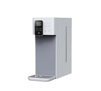 Househol Distributore Di Acqua Istantanea Desktop Portatile Schermo LCD Scaldabagno Elettrico Digitale 3L 25-99℃ Regolazione A Temperatura,Risparmio di Tempo(Blue-No base)