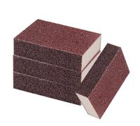Household Cleaning Tools, manuale Pan Rust Remover for Pots and Pans | Nano Sponges - 4 X Four-Sided Scouring Pad for Scrubbing, Carborundum SpongeEmery Brush Eraser,