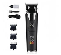 Household Digital Display Professional Electric Hair Clipper Set, Professional Barber Clippers and Trimmer Set, for Nose, Body, Face & Mustache, Clippers and Trimmers(1-pcs)