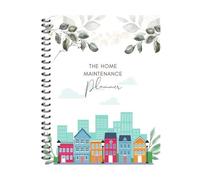 Household Planner Binder - Home Maintenance Organizer, Monthly Repair Tracker, Record Keeping Notebook, Portable Planning Tool | Garden Vegetation Care Tracking, Pipeline Inspection Logging, Home