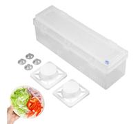Household Reusable Wrap Dispenser with Cutter for Home, Cafe, Hotel,