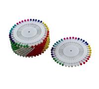 Household Woman Lady Metal Ball Head Sewing Tool Needlework Needle Pin 480pcs