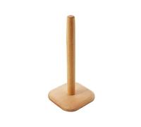 Household Wooden Vertical Tissue Holder Multifunctional Freestanding Toilet Paper Holder Toilet Paper Roll Holder for Home Office School