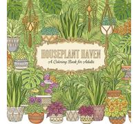 Houseplant Haven Coloring Book