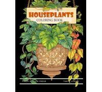Houseplants Coloring Book