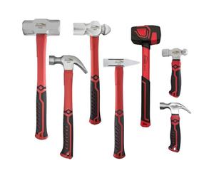 HOUSERAN Set 7 Martelli Carpentiere Penna Sfera Ingegnere con Valigetta