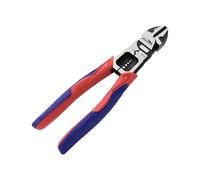 HOUSERAN Tagliafili, taglierina laterale con spelafili e crimpatrice, tagliafili da 21,8 cm, resistente, tagliafili diagonali 3 in 1 per tagliare, crimpare e spelare