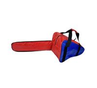 HouseVibe Custodia portatile per motosega, con cerniera, per motoseghe e attrezzi da 50,8 cm, in tessuto Oxford, colore rosso e blu