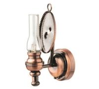 Houseworks HW2371 Lampada Parete LED Camden in Rame per Casa Bambole a Batteria