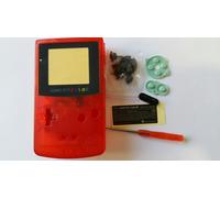 HOUSING PER GAMEBOY COLOR CLEAR RED NEW