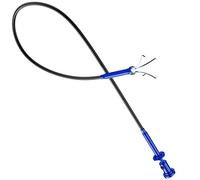Housolution 28,34'' Pinza Raccogli Oggetti, PinzaTelescopica Prendi Oggetti con LED, Asta Telescopica Magnetica a 4 Artigli, per Vite, Bulloni, Bastone Raccogli Rifiuti per Gardino, Cucina - Blu