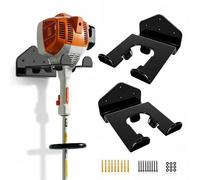 Housolution Supporto per Decespugliatore 8'' con Rivestimento in Gomma, [2 Pack] Ganci Resistenti per Utensili da Giardino, Decespugliatore, Tagliasiepi, Soffiatore di Foglie e Motosega