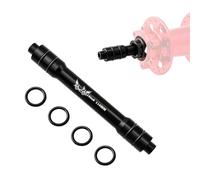 HOUSON Adattatore per asse passante per bicicletta, adattatore di conversione a sgancio rapido per mozzi ruota posteriore per mountain bike, asse da 15 mm a 9 mm/110 mm