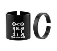 HOUSON Adattatore per manubrio Ahead per bicicletta, 28,6 mm - 31,8 mm