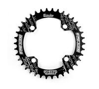HOUSON Catena per bicicletta, larghezza 104 BCD 34T 38T 42T per bici da corsa, BMX MTB bicicletta 34T