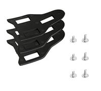 HOUSON Cleat Spacer - Set di distanziatori per bicicletta, 1 adattatore da 1 mm, 2 distanziatori da 2 mm per Speed-sl Look KEO Cleats