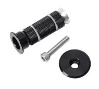 HOUSON Espansore per forcella per sterzo da 2,5 cm, in alluminio CNC, 19-21 mm, trattamento termico T6, compatibile con tubi sterzo da 25,4 mm