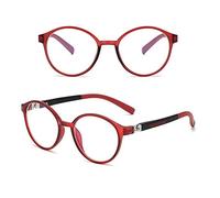 HOUSON Occhiali anti luce blu per bambini, filtro luce blu, per computer, TV, per ragazze e ragazzi (età 5-10 anni), Colore: rosso, Einheitsgröße