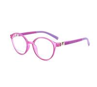 HOUSON Occhiali anti luce blu per bambini, filtro luce blu, per computer, TV, per ragazze e ragazzi (età 5-10 anni), Lilla, taglia unica