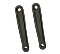 HOUSON Pedivella per bicicletta da 170 mm, in lega di alluminio, con foro rombico, per bicicletta elettrica, motore centrale, coppia, MTB, bici pieghevole