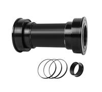 HOUSON Pressfit - Movimento centrale per BB86/BB92 (41 mm), cuscinetti in ceramica, asse da 24 mm, con adattatore e distanziatori, in alluminio leggero