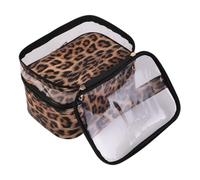 Housoutil 1 Pc Sacchetto Per Lavaggio a Mano Elegante Borsa Per Il Lavaggio Contenitore Trasparente Organizer Per Il Trucco Borsa Da Toilette Pvc Viaggiare Scatola Portaoggetti Moda