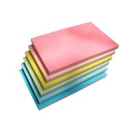 Housoutil 1 Pezzo Mattone di Gomma Kit per Intagliare Timbri Goffratura Mano Veloce Speedball Nome Gelatina Colorato Vedere Doppio Mattone di Timbri di Gomma Colore Casuale
