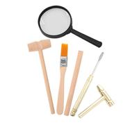 Housoutil 1 Set di Strumenti Archeologici Kit per Scavo di Cristalli Kit per Scavo di Rocce per Scavi Archeologici Strumenti per Scavi Archeologici Kit per Scavo di Pietre Preziose Kit