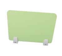 Housoutil 1 Set Parafanghi Scuola per aule Privacy divisore Guardia barriera da banco Portatile barriera Anti-starnuto divisori della Classe divisori da scrivania PVC Green