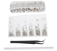 Housoutil 1 Set Set di Accessori per Unghie ab Strass Gemme e ciondoli per Unghie Strass per la Lavorazione Cristalli per Unghie Diamanti per Unghie Strass di Cristallo plastica