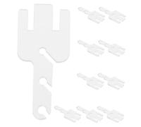 Housoutil 10 Pezzi Adattatore Tensionatore per Macchine da Maglia Controllo Tensione Preciso Accessori Compatibili Addi King Express Pulizia Facile e Manutenzione Semplice