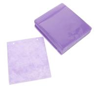 Housoutil 100 Pezzi Borsa Per La Confezione Del Cd Borsa Organizer Per Auto Chiare Custodie Per Cd Custodie Cd Dvd Porta Cd Custodia Del Cd Custodie Per Dvd Cd Copre Le Maniche Porta Dvd Pp