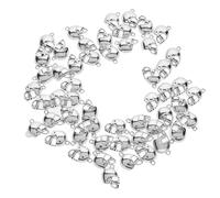 Housoutil 100 Pezzi Ciondoli a Forma di Casco da Football in Lega Argento Pendenti Leggeri per Gioielli Fai da Te Accessori Sportivi per Collane Bracciali e Orecchini Regalo per