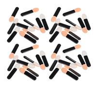 Housoutil 100pezzi Pennello Piatto per Ombretto Mini da Applicatore Ombretto Occhi Singolo Pennelli Multifunzione Trucco Compatibili Cosmetici Liquidi e Solidi