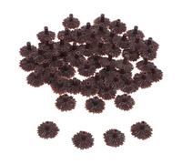 Housoutil 100pezzi Piedini per Base di Alberi Modello in Plastica Supporto per Alberi Piccolo Sostituzioni per Albero Base per Modello Fai da Te per Diorama Ferroviario Architettura Bonsai