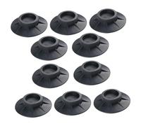 Housoutil 10pezzi Tappetini Antivibranti per Lavatrice e Asciugatrice Protezione Pavimento Anti-scivolo Cuscinetti Resistenti Impermeabili per Mobili